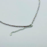 AAA Luster Freshwater Seedless Pearl Necklace (2.5mm-3mm) (40+5cm)-AFSN003