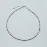 AAA Luster Freshwater Seedless Pearl Necklace (2.5mm-3mm) (40+5cm)-AFSN003