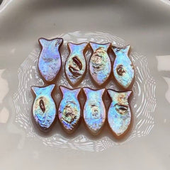 Nemo Clam (3 fish shape pearls)