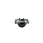 SECGLANCE 【Black Knight 】 S925 Silver Black Small M Ring