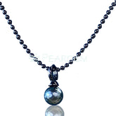 SECGLANCE【Black Knight 】S925 Silver Black Universal buckle pendant&necklace