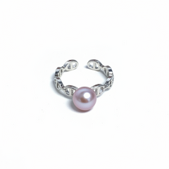 Pearl Ring  with  Freshwater Edison pearl gift  (1 pearls) [Open in live]｜Freshwater Pearl  Ring Adjustable Size