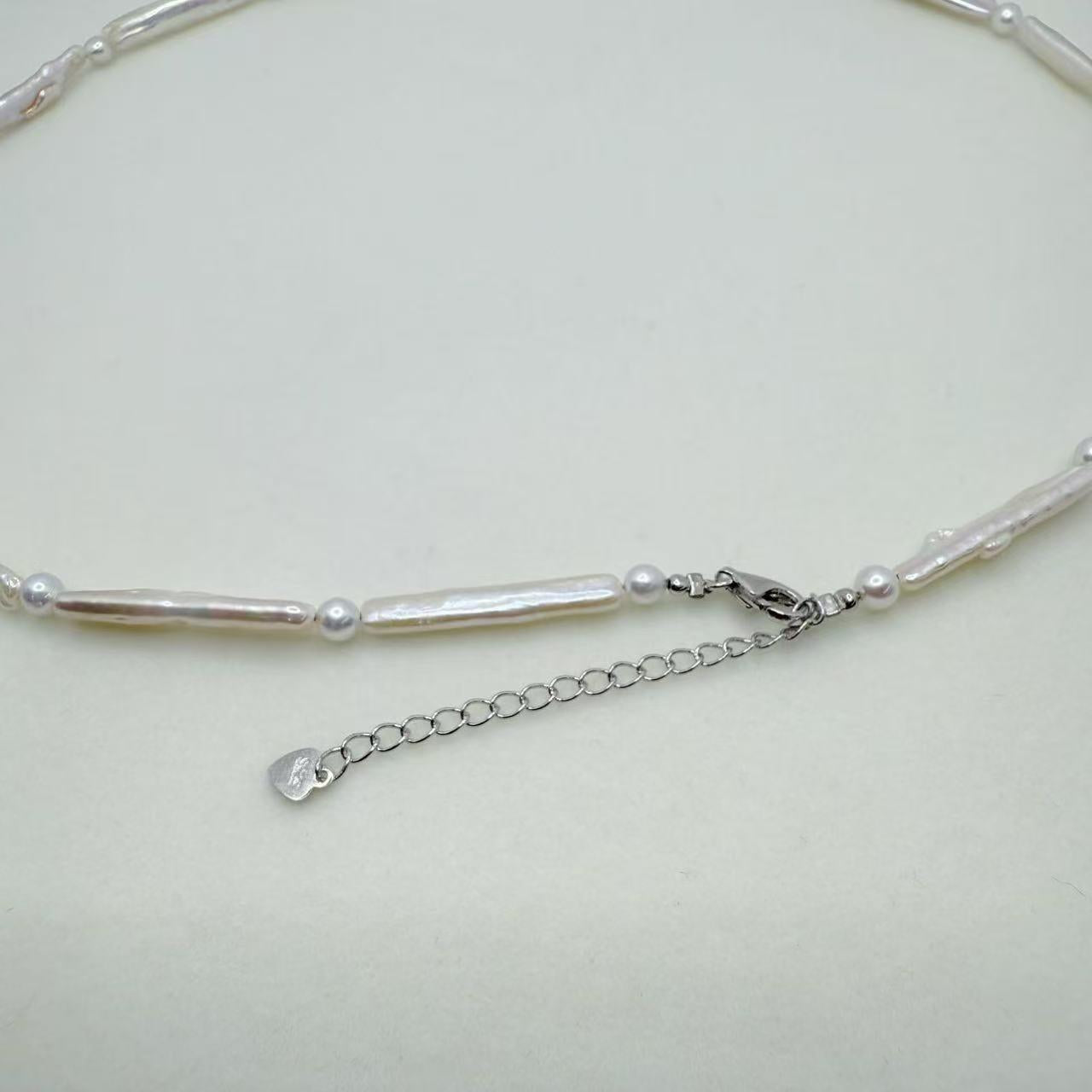 Special Design Pearl Necklace Baroque Pearl with AK Pearl Freshwater Pearl Necklace Princess Necklace-AFDN001