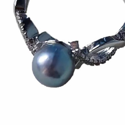 Madama Pearl Ring Sea Water Pearl 6-7mm S925