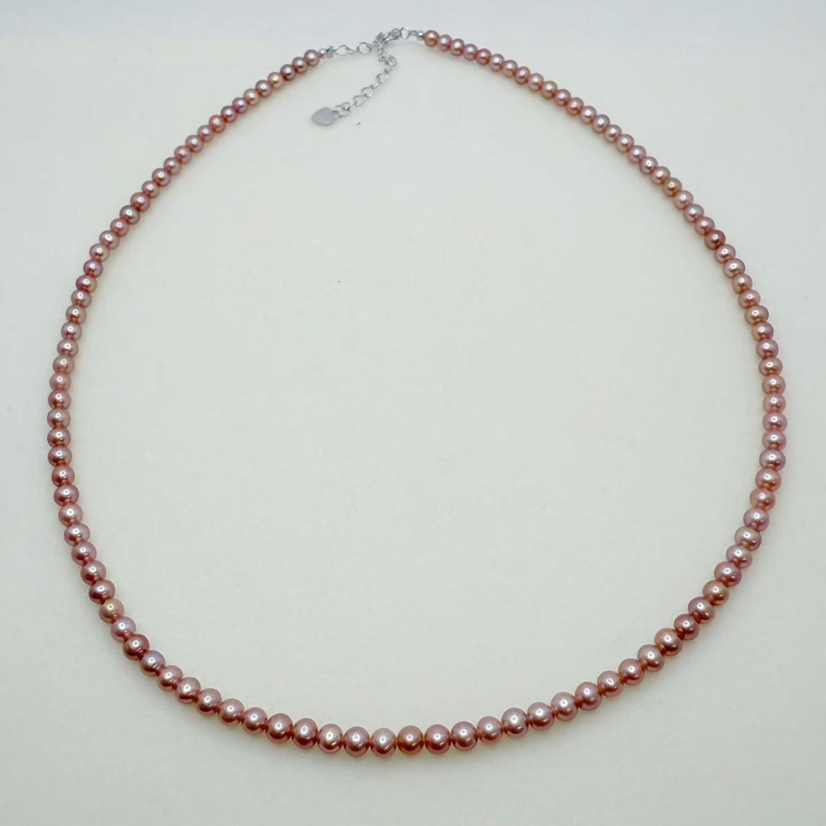 AAAAA Aurora Luster Freshwater AK Pearl Full String Pearl Necklace-AFAN003
