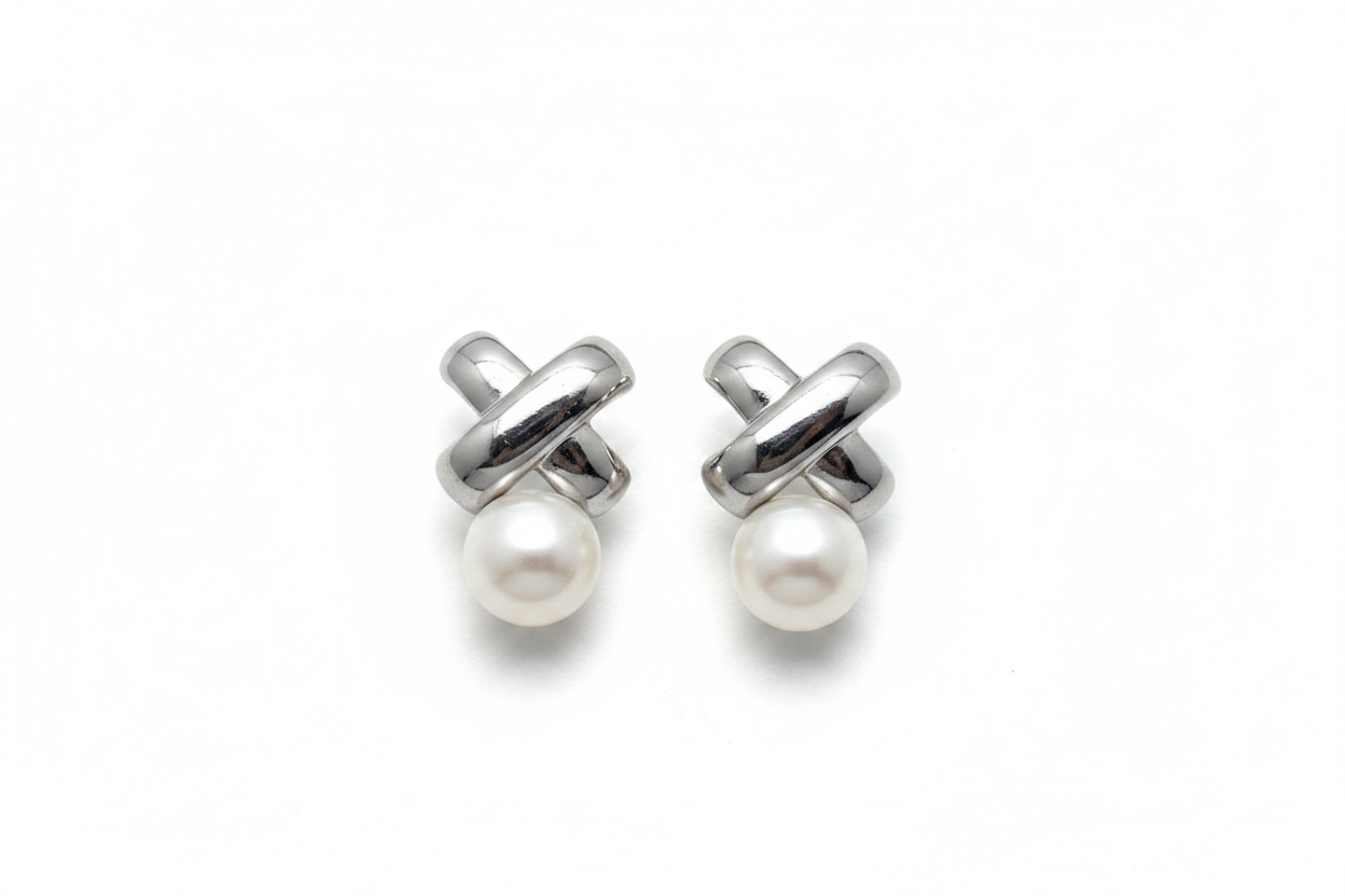 Pearl Earrings  with  Freshwater pearl gift  (20 pearls) [Open in live]｜Freshwater  Pearl  Earrings