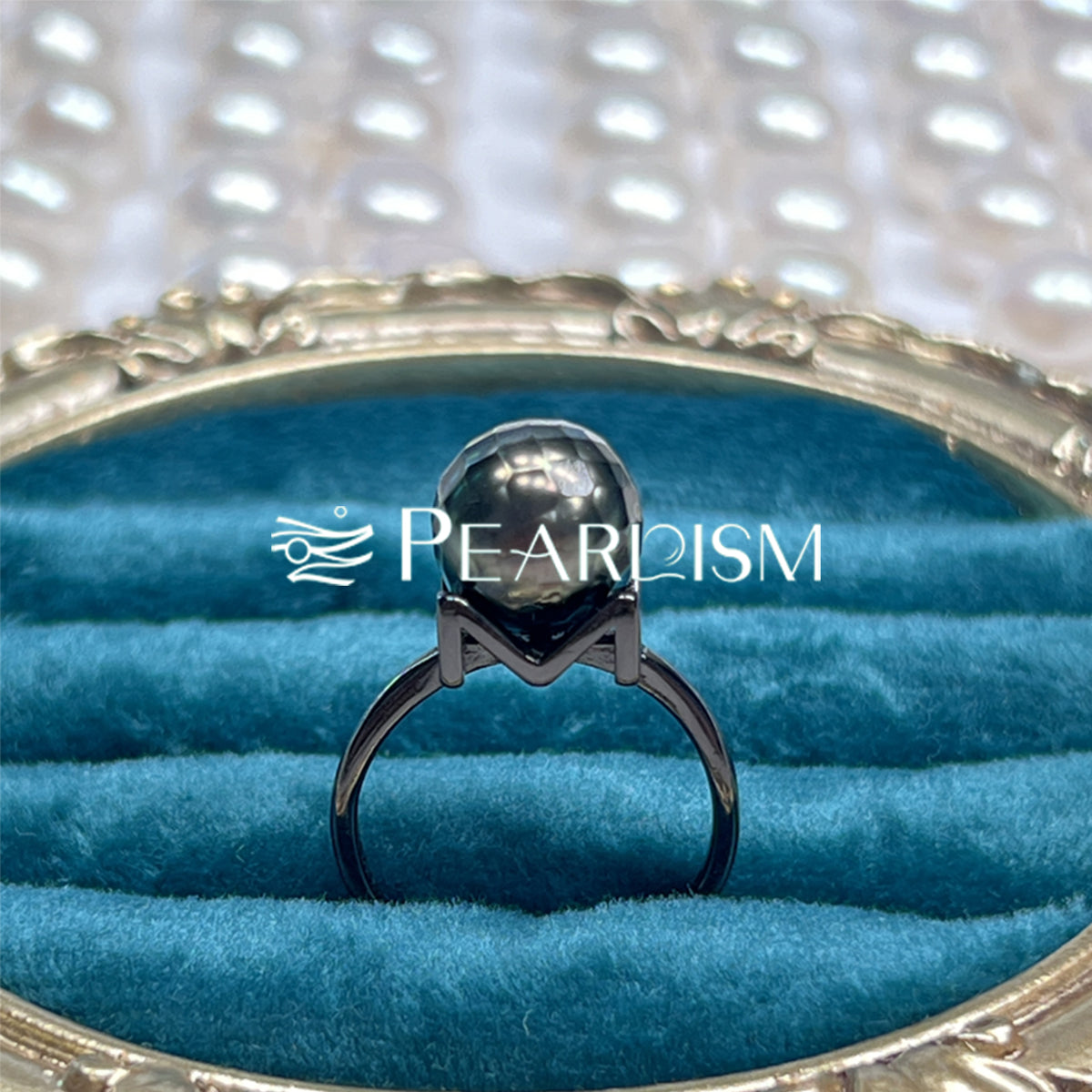 EASTERNPEARLISM【Black Knight 】S925 Silver Black M-Ring
